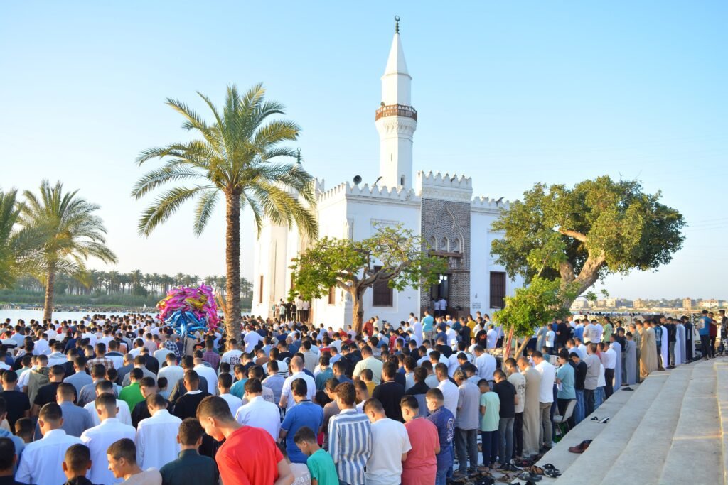 صلاة عيد الأضحى- مدينة رشيد- مسجد أبو المندور- عدسة زياد ياسر