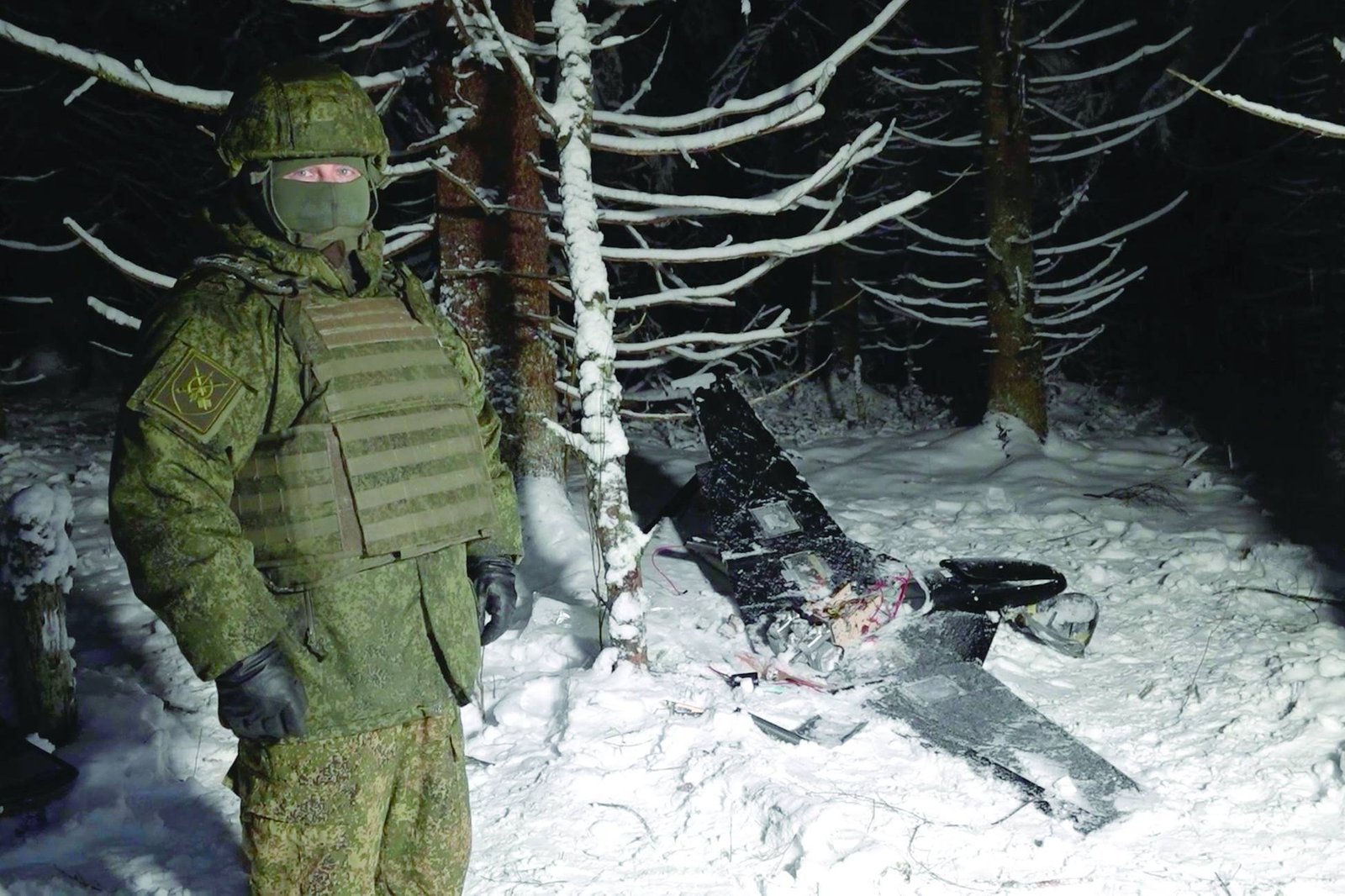 إحباط الطائرة المسيرة