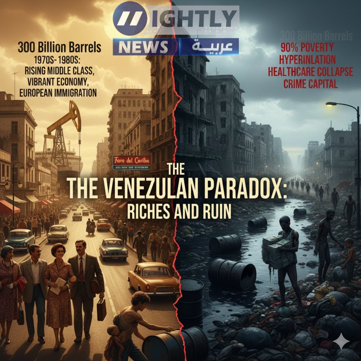 كيف حوّل النفط فنزويلا من "منارة الكاريبي" إلى مسرح للأزمات؟