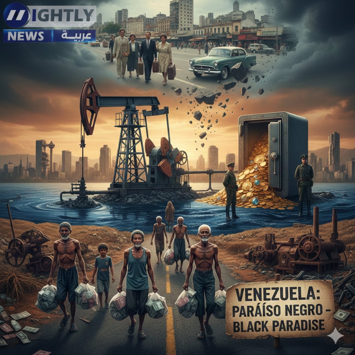 كيف حوّل النفط فنزويلا من "منارة الكاريبي" إلى مسرح للأزمات؟