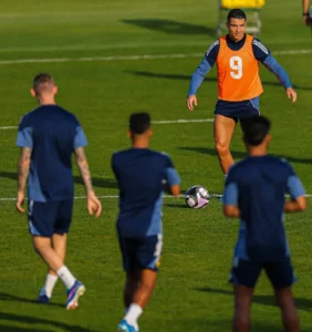 رونالدو يعود لتدريبات النصر